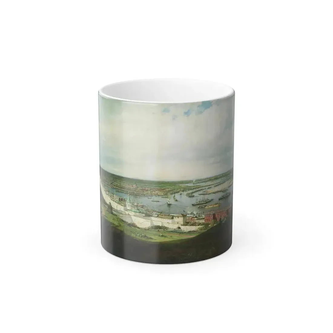 Alexey Petrovich Bogolyubov (1824-1896) Nizhny Novgorod - Oil on Canvas 1878 - Color Changing Mug 11oz Default Title 11oz - Go Mug Yourself