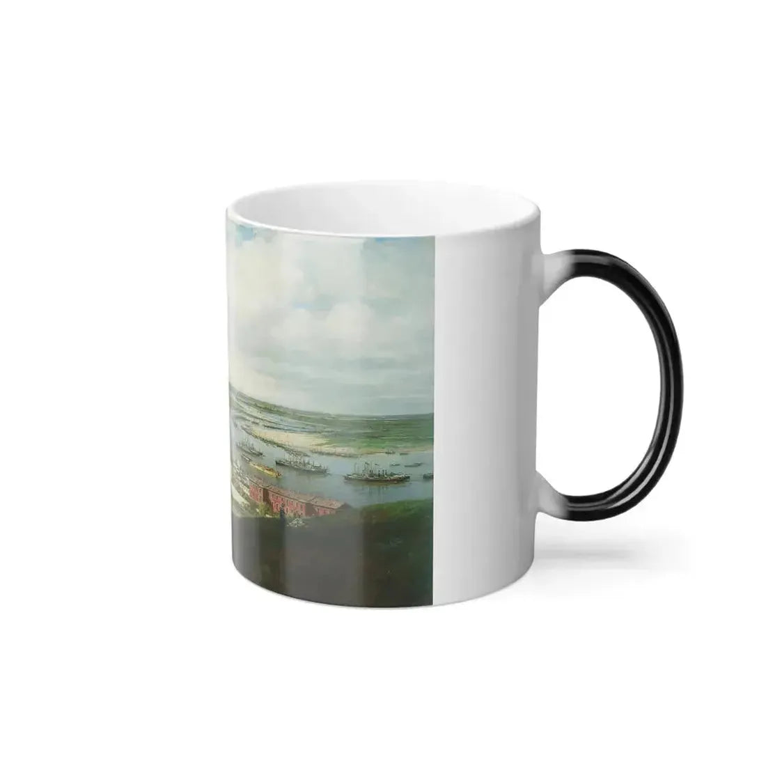 Alexey Petrovich Bogolyubov (1824-1896) Nizhny Novgorod - Oil on Canvas 1878 - Color Changing Mug 11oz - Go Mug Yourself