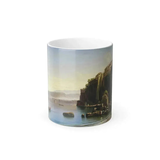 Alexey Petrovich Bogolyubov (1824-1896) Sorrento - Oil on Canvas 1855 - Color Changing Mug 11oz 11oz - Go Mug Yourself