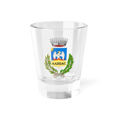 Alezio-Stemma (Italy) (Coat of Arms) Shot Glass 1.5oz 1.5oz - Go Mug Yourself