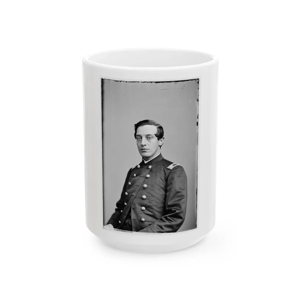 Alford B. Chapman, 57th N.Y. 001 (U.S. Civil War) White Coffee Mug-15oz-Go Mug Yourself