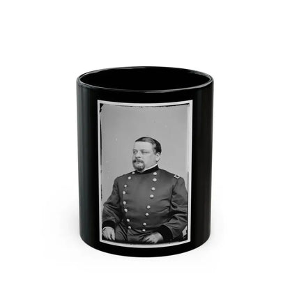 Alfred Gibbs, Col. 130th Ny Inf 001 (U.S. Civil War) Black Coffee Mug 11oz - Go Mug Yourself
