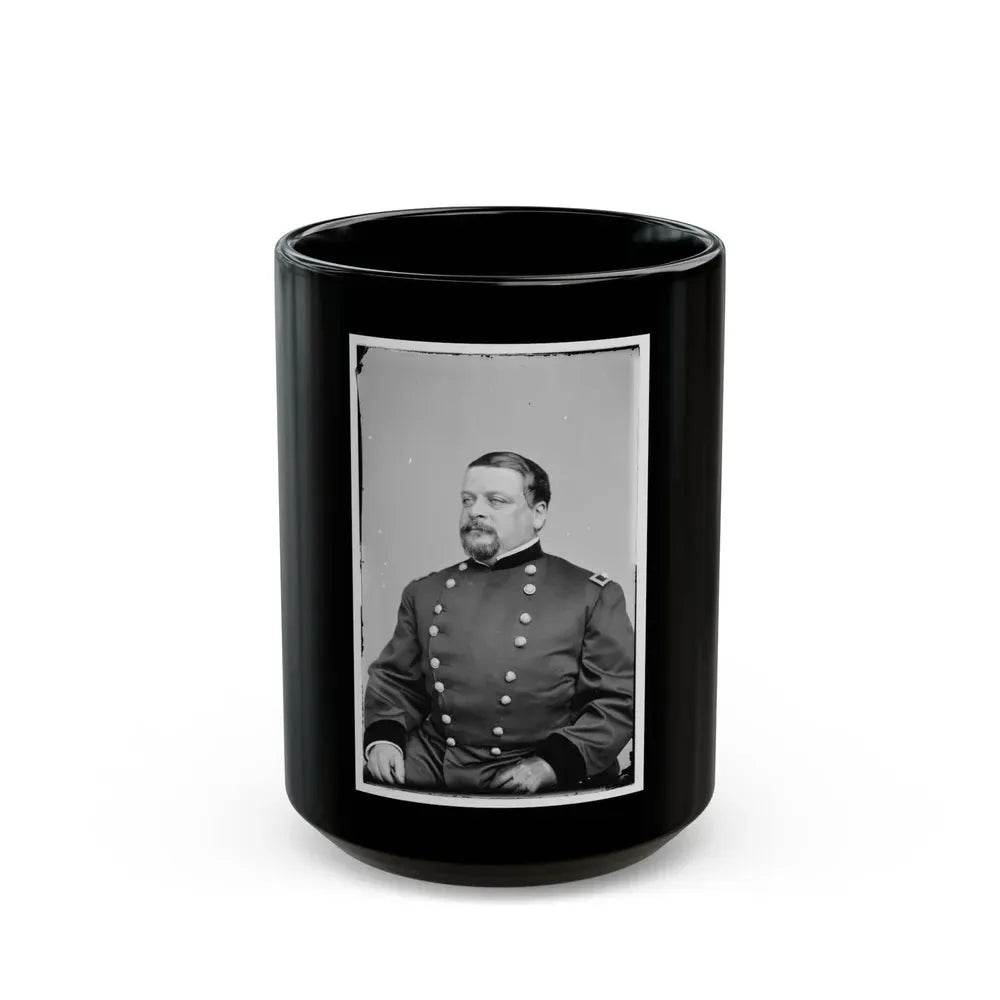Alfred Gibbs, Col. 130th Ny Inf 001 (U.S. Civil War) Black Coffee Mug 15oz - Go Mug Yourself