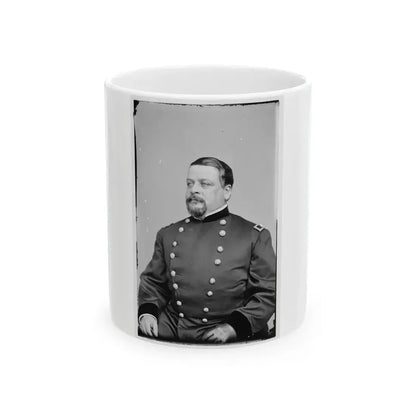 Alfred Gibbs, Col. 130th Ny Inf 001 (U.S. Civil War) White Coffee Mug 11oz - Go Mug Yourself
