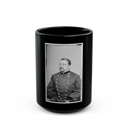 Alfred Gibbs, Col. 130th Ny Inf 002 (U.S. Civil War) Black Coffee Mug 15oz - Go Mug Yourself