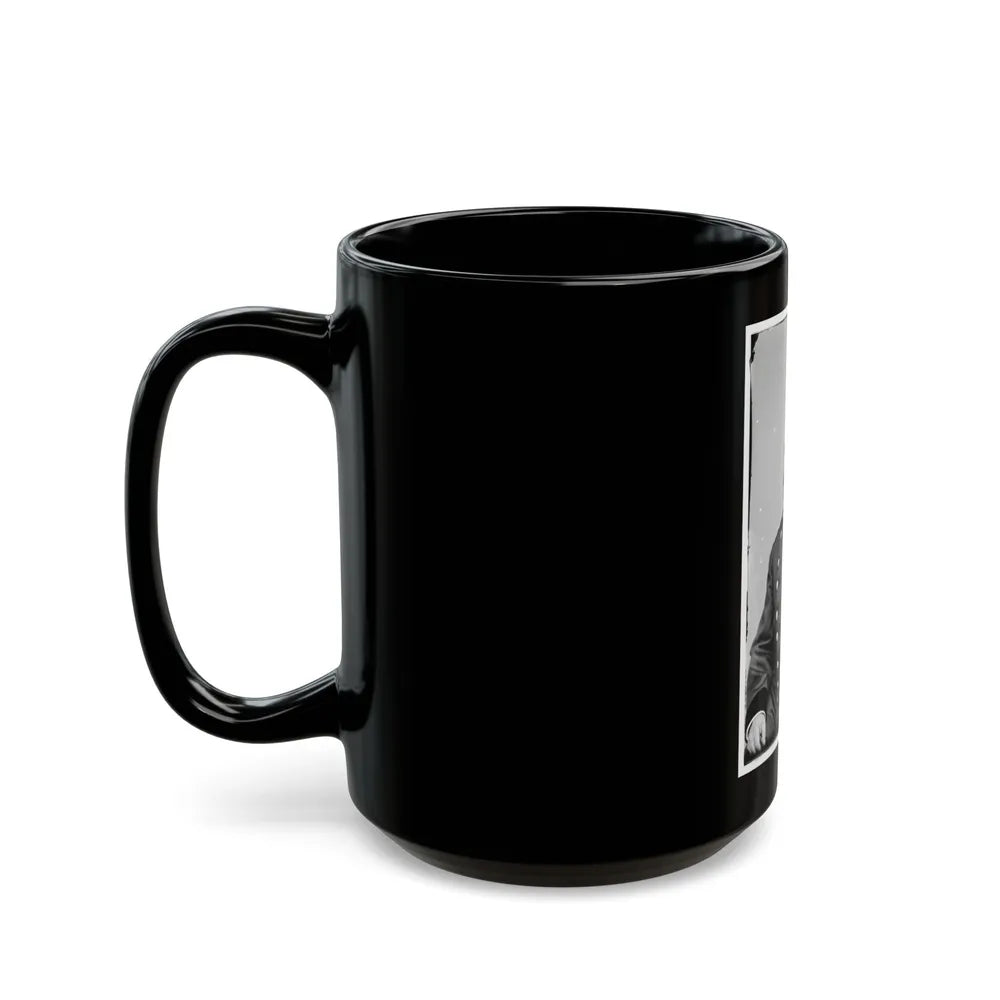 Alfred Gibbs, Col. 130th Ny Inf 001 (U.S. Civil War) Black Coffee Mug-Go Mug Yourself