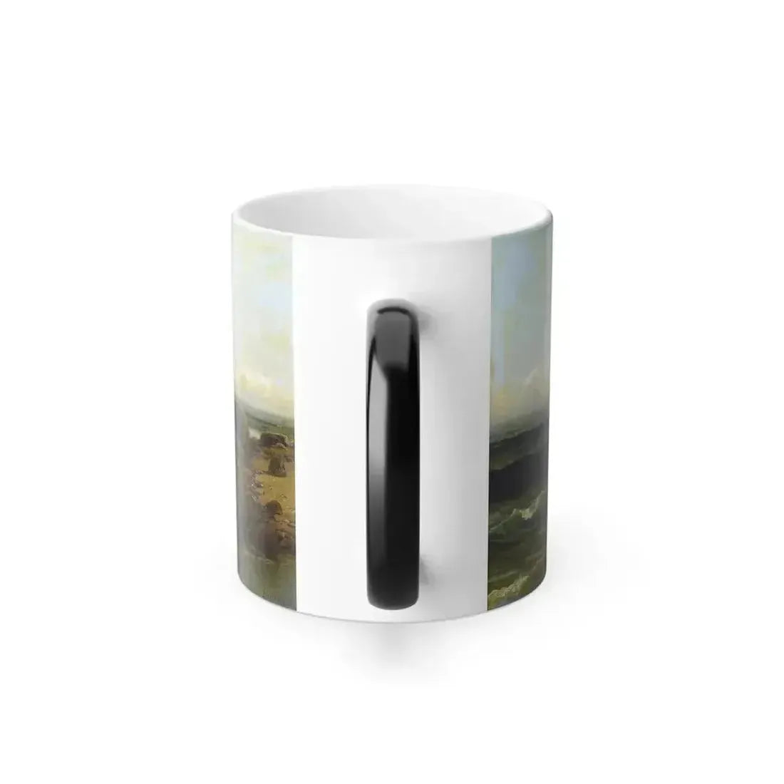 Alfred Thompson Bricher (1837-1908) On the Coast - Oil on Canvas c1890 - Color Changing Mug 11oz - Go Mug Yourself