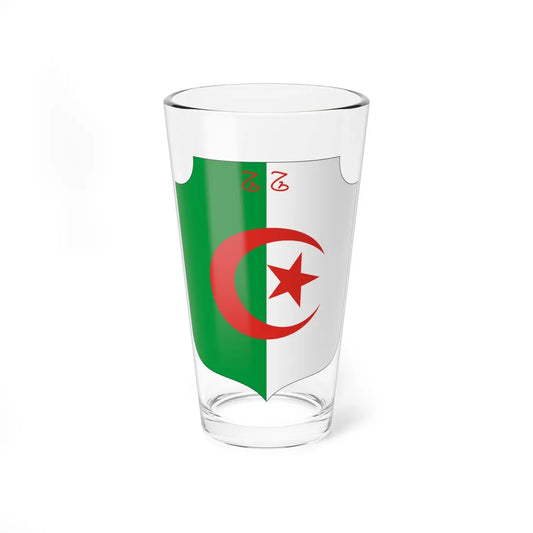 Algeria coa 1962 (Algeria) (Coat of Arms) Pint Glass 16oz 16oz - Go Mug Yourself