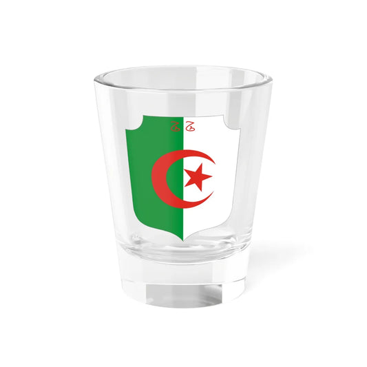 Algeria coa 1962 (Algeria) (Coat of Arms) Shot Glass 1.5oz 1.5oz - Go Mug Yourself