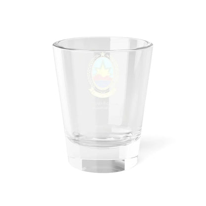 الجمارك الجزائرية - Algerian Customs - Douane algérienne (Algeria) (Coat of Arms) Shot Glass 1.5oz - Go Mug Yourself