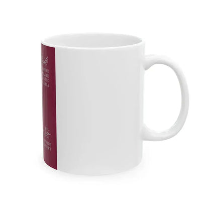 Algerian Electronic Biometric Diplomatic Passport - White Coffee Mug - Go Mug Yourself