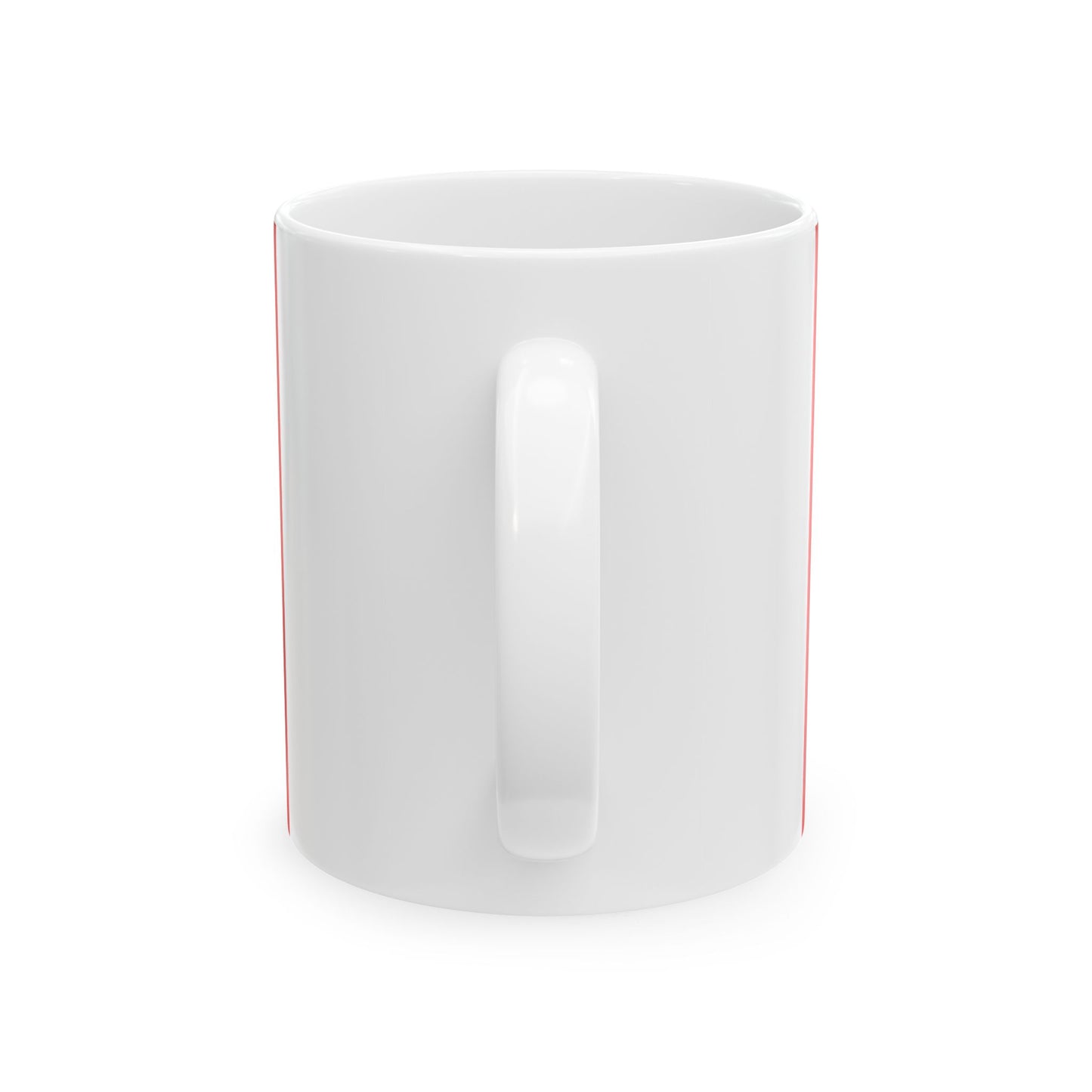 Algerian flag Barbary ensign with the an Berberian head (Algeria) White Coffee Mug-Go Mug Yourself