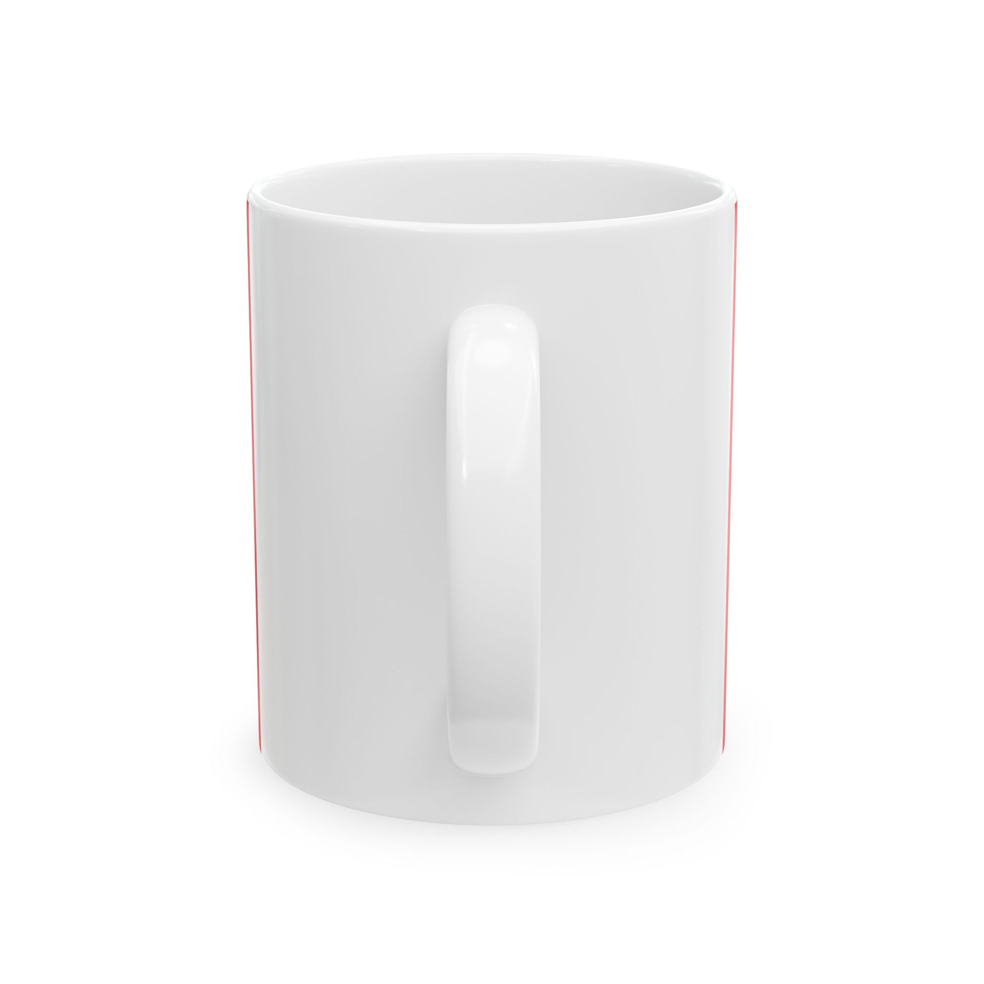 Algerian flag Barbary ensign with the an Berberian head (Algeria) White Coffee Mug-Go Mug Yourself