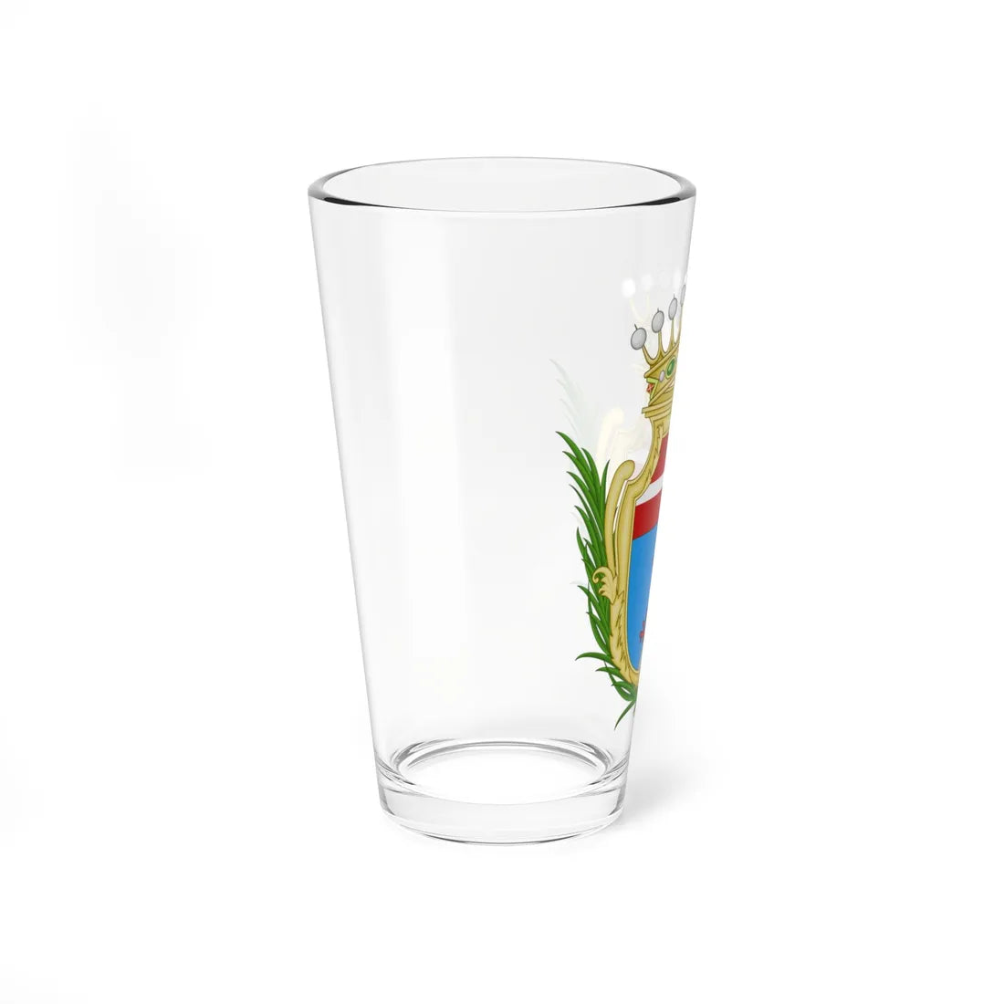 Alghero-Stemma ante1993 (Italy) (Coat of Arms) Pint Glass 16oz - Go Mug Yourself