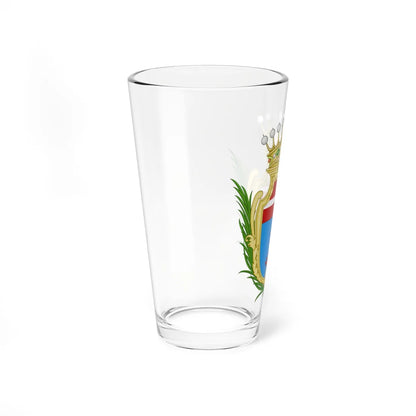 Alghero-Stemma ante1993 (Italy) (Coat of Arms) Pint Glass 16oz - Go Mug Yourself