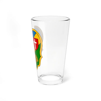 Algiers Coat of Arms French Algeria (Algeria) (Coat of Arms) Pint Glass 16oz - Go Mug Yourself