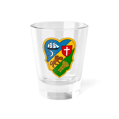 Algiers Coat of Arms French Algeria (Algeria) (Coat of Arms) Shot Glass 1.5oz 1.5oz - Go Mug Yourself