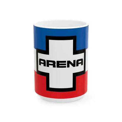 Alianza Republicana Nacionalista (El Salvador) White Coffee Mug 15oz - Go Mug Yourself