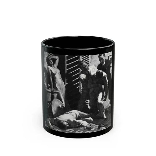 Alias Emerald Annie, Liberty magazine, July 17, 1937 - Black Coffee Mug 11oz - Go Mug Yourself