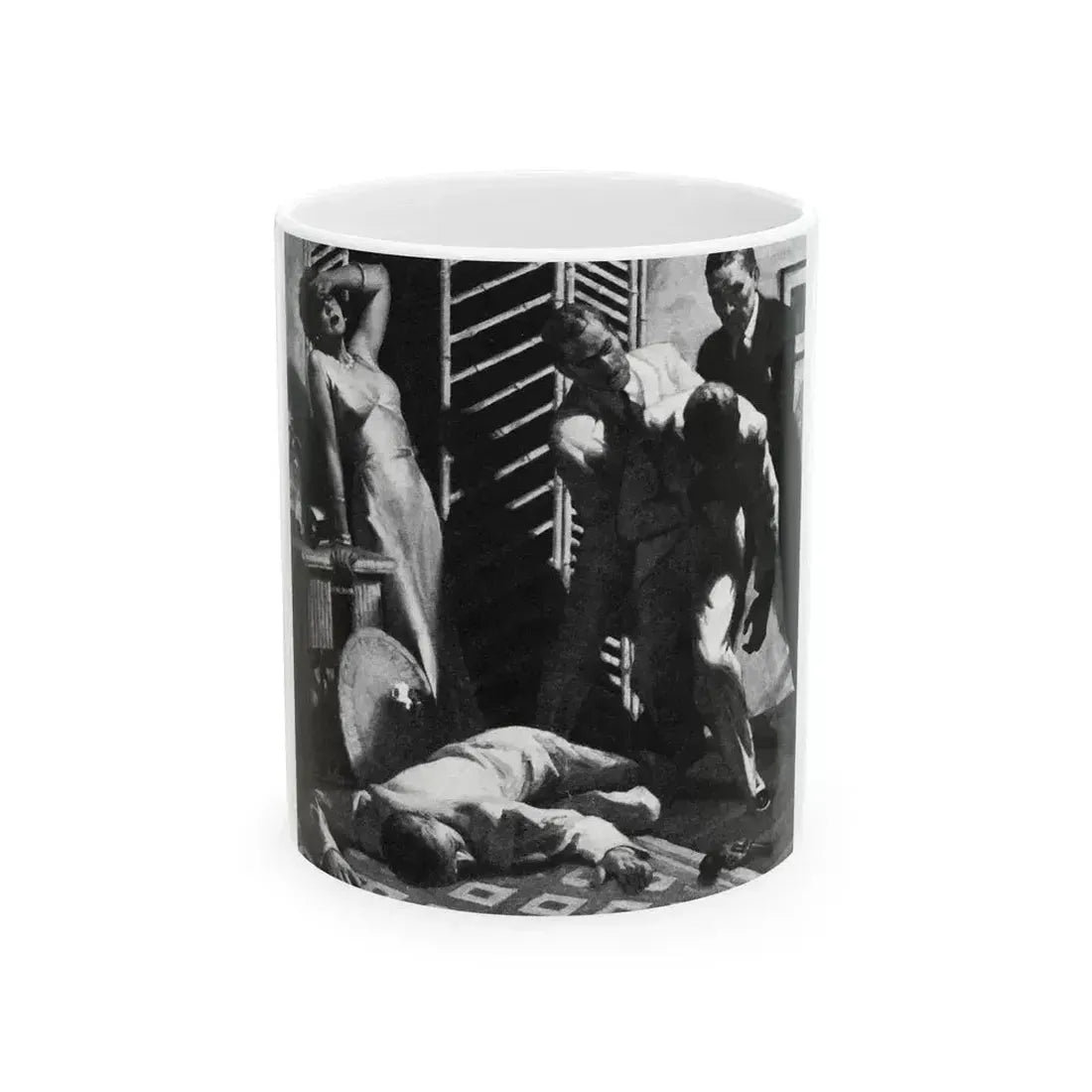 Alias Emerald Annie, Liberty magazine, July 17, 1937 - White Coffee Mug 11oz - Go Mug Yourself