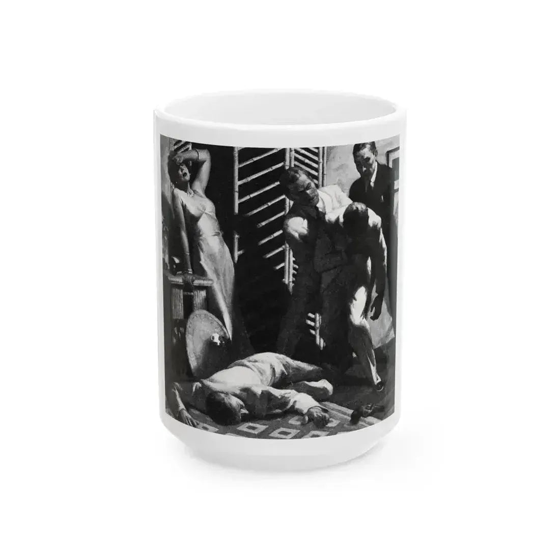 Alias Emerald Annie, Liberty magazine, July 17, 1937 - White Coffee Mug 15oz - Go Mug Yourself