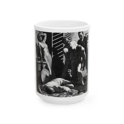 Alias Emerald Annie, Liberty magazine, July 17, 1937 - White Coffee Mug 15oz - Go Mug Yourself