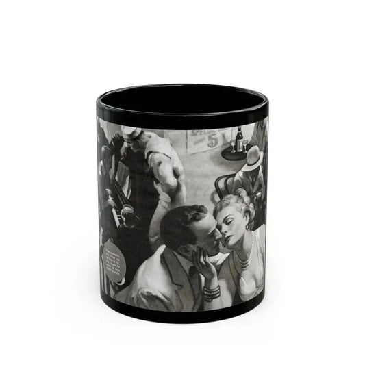 Alias Emerald Annie, Liberty magazine, June 19, 1937 - Black Coffee Mug 11oz - Go Mug Yourself