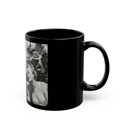 Alias Emerald Annie, Liberty magazine, June 19, 1937 - Black Coffee Mug - Go Mug Yourself