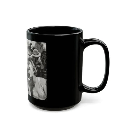 Alias Emerald Annie, Liberty magazine, June 19, 1937 - Black Coffee Mug - Go Mug Yourself