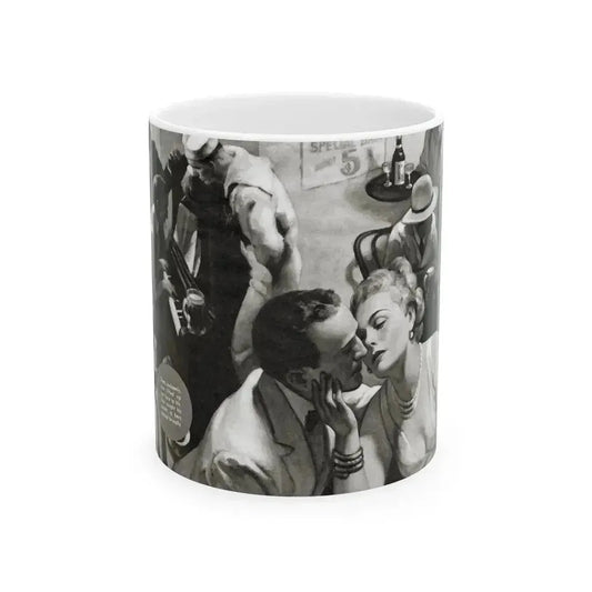 Alias Emerald Annie, Liberty magazine, June 19, 1937 - White Coffee Mug 11oz - Go Mug Yourself