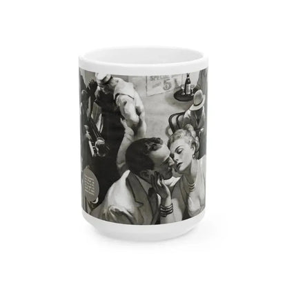 Alias Emerald Annie, Liberty magazine, June 19, 1937 - White Coffee Mug 15oz - Go Mug Yourself