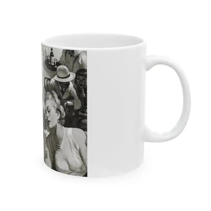 Alias Emerald Annie, Liberty magazine, June 19, 1937 - White Coffee Mug - Go Mug Yourself