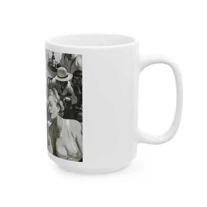 Alias Emerald Annie, Liberty magazine, June 19, 1937 - White Coffee Mug - Go Mug Yourself