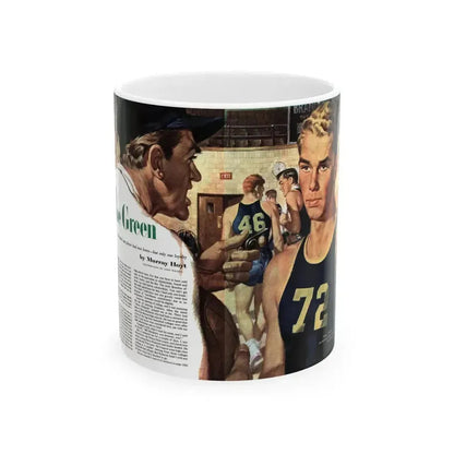 Alias Joe Green, The American Magazine, January 1953 - White Coffee Mug 11oz - Go Mug Yourself