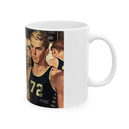 Alias Joe Green, The American Magazine, January 1953 - White Coffee Mug - Go Mug Yourself