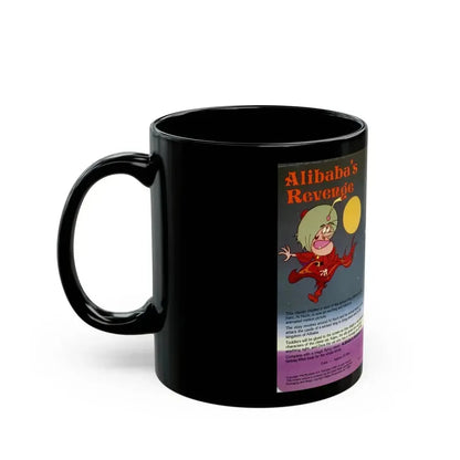 ALIBABAS REVENGE (VHS COVER) - Black Coffee Mug - Go Mug Yourself