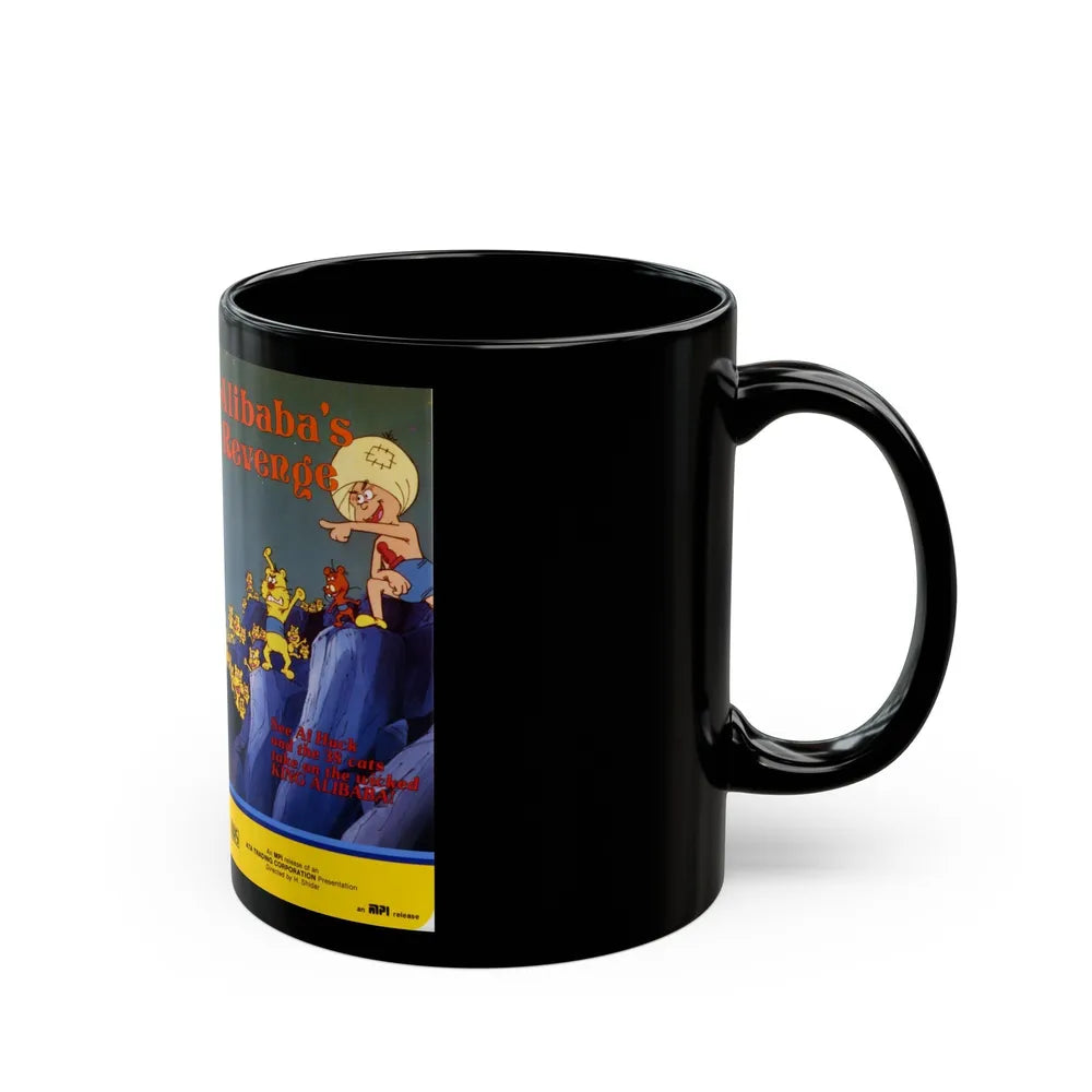 ALIBABAS REVENGE (VHS COVER) - Black Coffee Mug-Go Mug Yourself