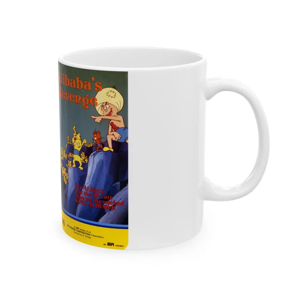 ALIBABAS REVENGE (VHS COVER) - White Coffee Mug-Go Mug Yourself