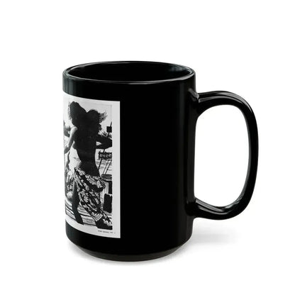 Alibi for Danger, Adam magazine, September 1963 - Black Coffee Mug - Go Mug Yourself