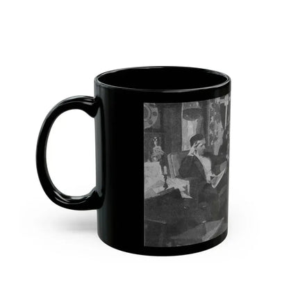 Alibi, McCalls magazine, August 1926 - Black Coffee Mug - Go Mug Yourself