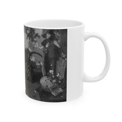 Alibi, McCalls magazine, August 1926 - White Coffee Mug - Go Mug Yourself