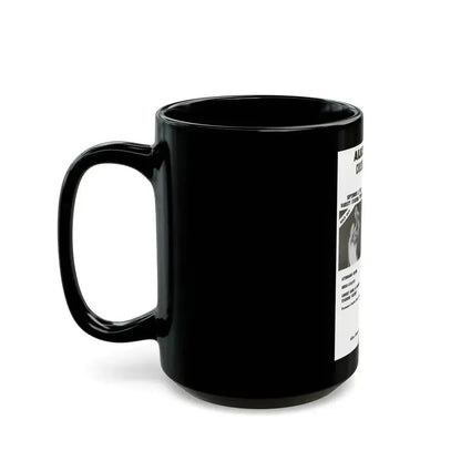 Alice Cooper Canada Tour 1972 (Music Poster) Black Coffee Mug - Go Mug Yourself