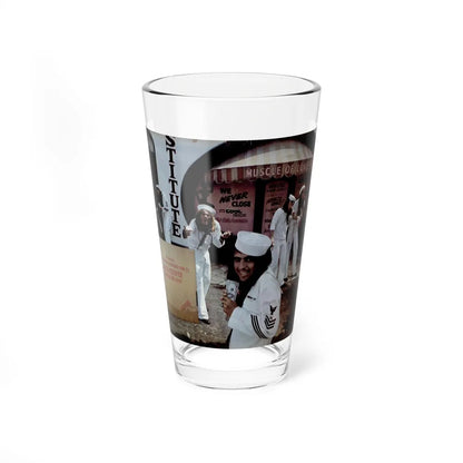 Alice Cooper - Muscle of Love 1973 (Music Poster) Pint Glass 16oz-16oz-Go Mug Yourself