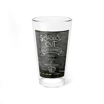 Alice Cooper - School's Out 1972 (Music Poster) Pint Glass 16oz 16oz - Go Mug Yourself