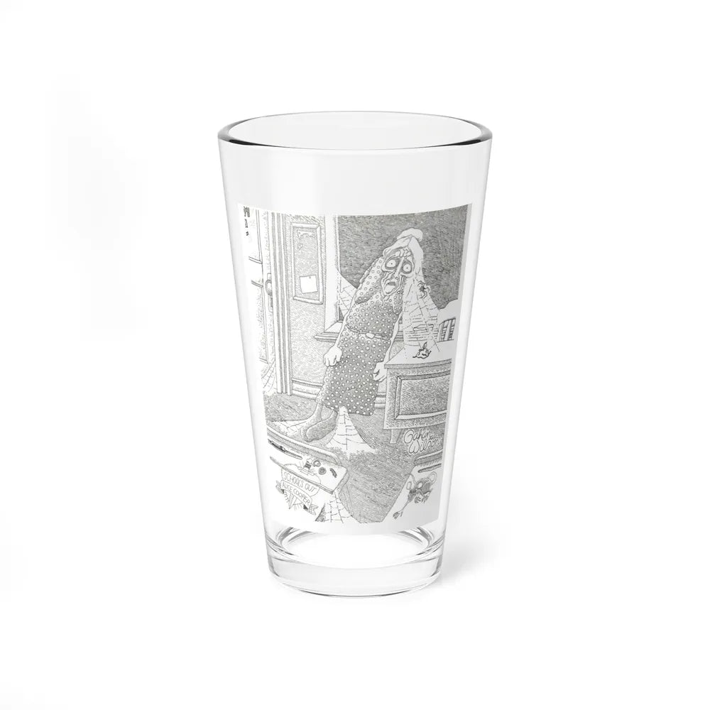 Alice Cooper - School's Out II 1972 (Music Poster) Pint Glass 16oz-16oz-Go Mug Yourself