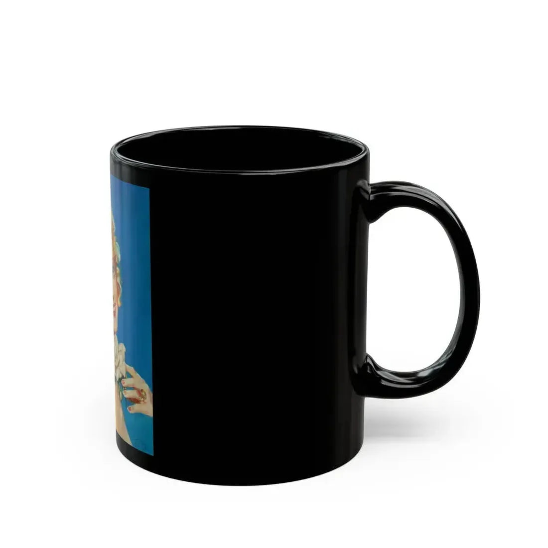 Alice Fay, movie magazine cover, c. 1930s - Black Coffee Mug - Go Mug Yourself