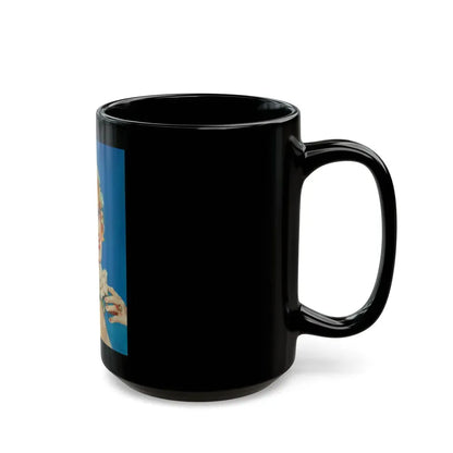 Alice Fay, movie magazine cover, c. 1930s - Black Coffee Mug - Go Mug Yourself