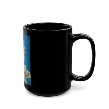 Alice Fay, movie magazine cover, c. 1930s - Black Coffee Mug - Go Mug Yourself