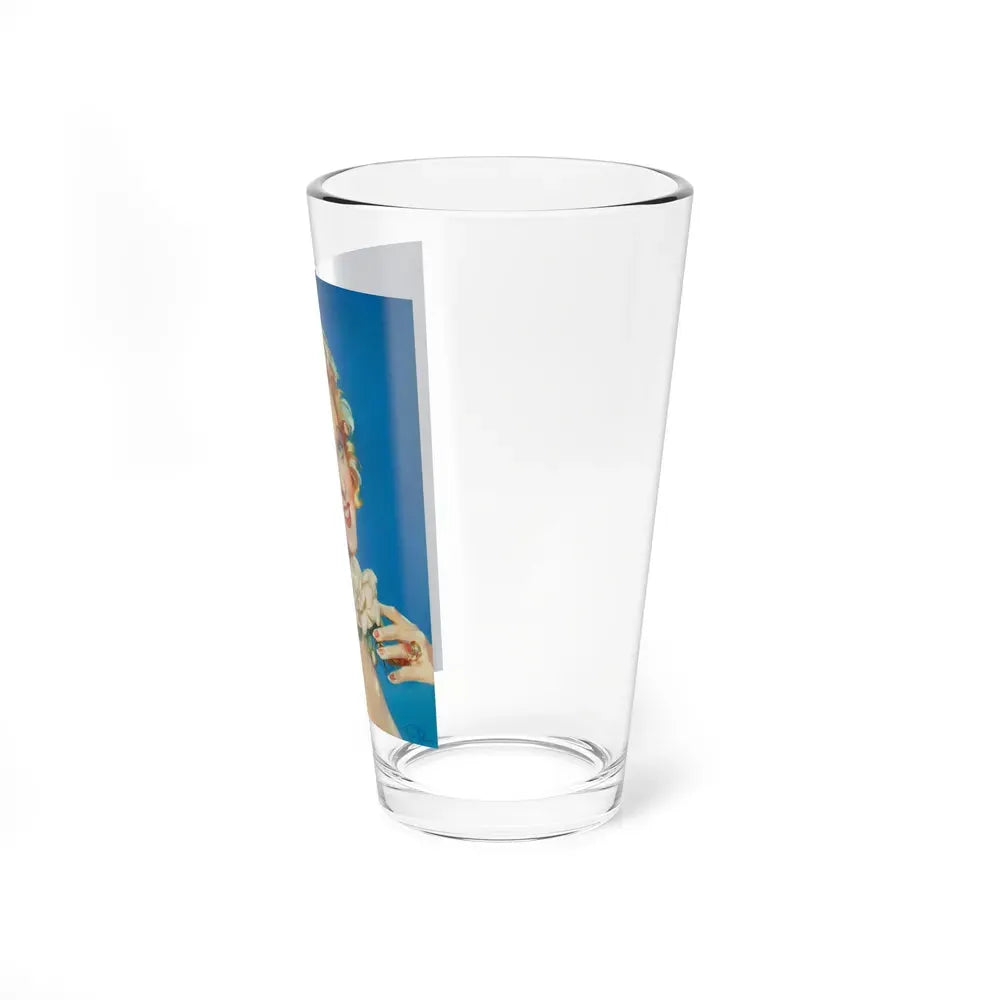 Alice Fay, movie magazine cover, c. 1930s (Magazine Illustration) Pint Glass 16oz - Go Mug Yourself
