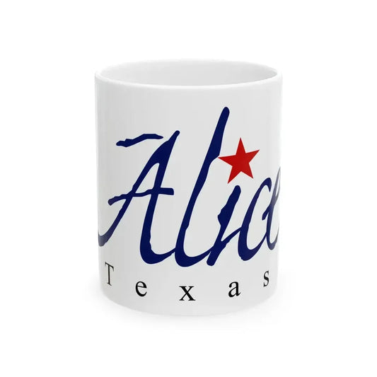 Alice flag (United States) White Coffee Mug 11oz - Go Mug Yourself